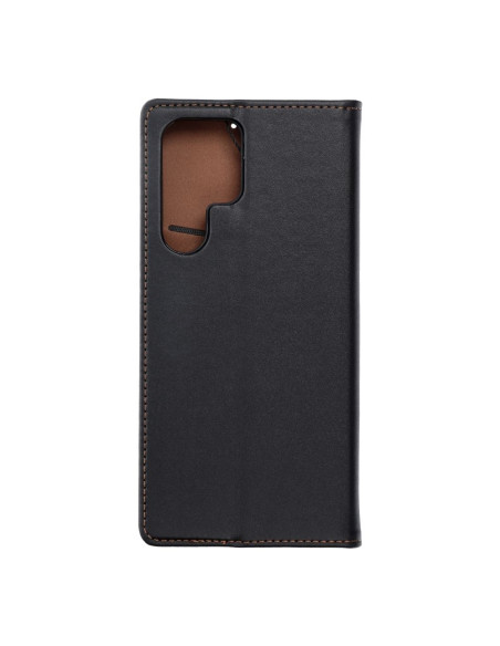 Etui en cuir SMART PRO pour SAMSUNG S22 Ultra noir