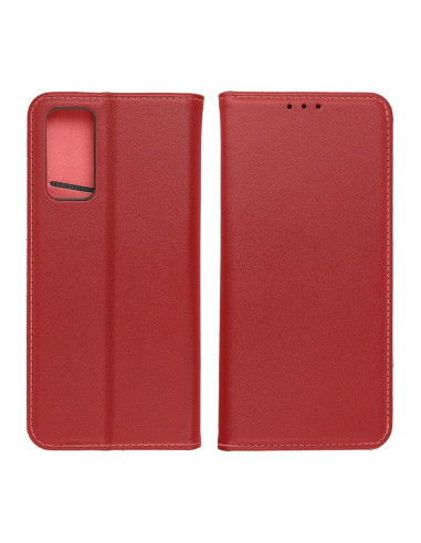 Etui en cuir SMART PRO pour IPHONE 11 bordeaux