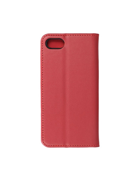 Etui en cuir a SMART PRO pour IPHONE 7 / 8 / SE 2020 / SE 2022 bordeaux