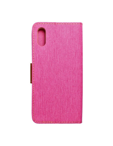 Etui Canvas pour XIAOMI Redmi 9AT / Redmi 9A rose