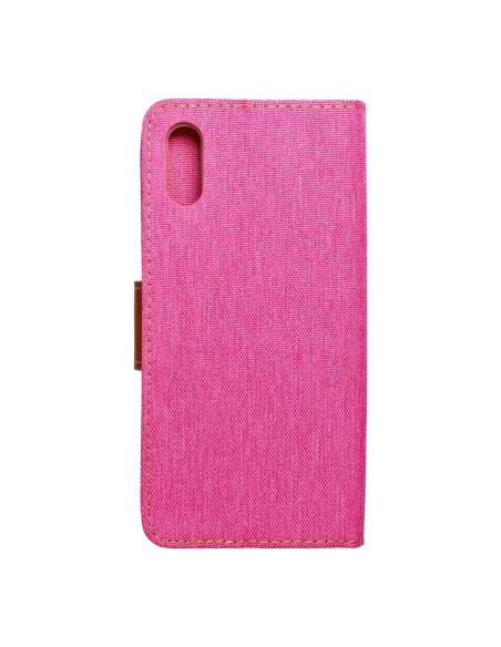 Etui Canvas pour XIAOMI Redmi 9AT / Redmi 9A rose