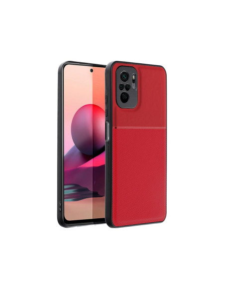 Coque NOBLE pour XIAOMI Redmi Note 10 Pro / Note 10 Pro Max rouge