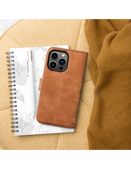 TENDER Étui pour IPHONE 13 marron
