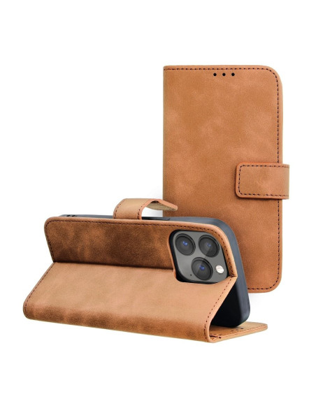 TENDER Étui pour IPHONE 13 PRO marron