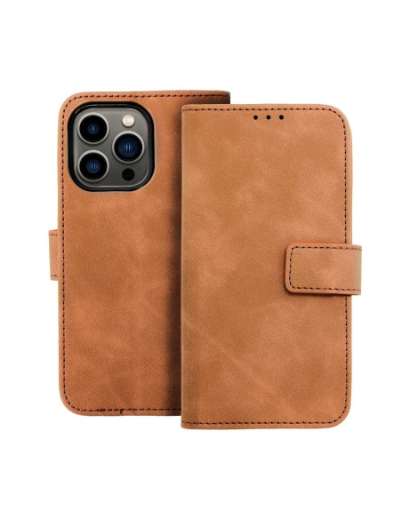 TENDER Étui pour IPHONE 13 PRO marron