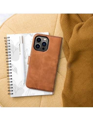 TENDER Étui pour IPHONE 13 PRO marron