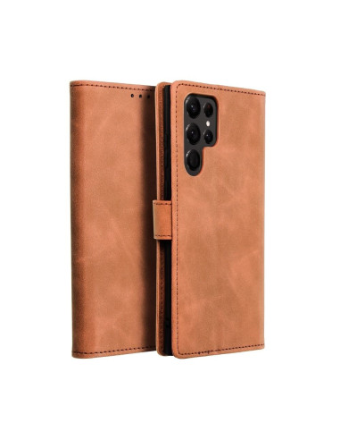 TENDER Étui pour SAMSUNG S22 Ultra marron