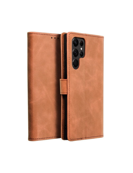 TENDER Étui pour SAMSUNG S22 Ultra marron
