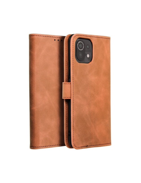 TENDER Étui pour XIAOMI Mi 11 Lite 5G / Mi 11 Lite LTE ( 4G ) / Mi 11 Lite NE marron