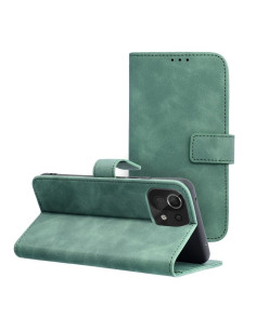 TENDER Étui pour XIAOMI Mi 11 Lite 5G / Mi 11 Lite LTE ( 4G ) / Mi 11 Lite NE vert