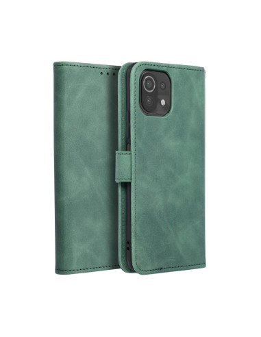 TENDER Étui pour XIAOMI Mi 11 Lite 5G / Mi 11 Lite LTE ( 4G ) / Mi 11 Lite NE vert