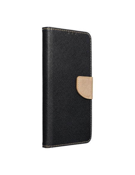 Etui Fancy Book pour SAMSUNG A53 5G noir/ or
