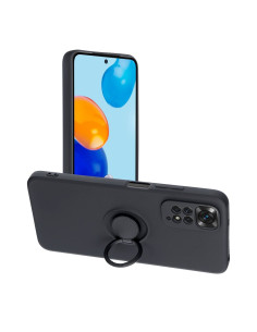 Coque SILICONE RING pour XIAOMI Redmi NOTE 11 / 11S noir