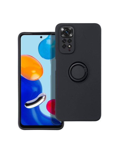Coque SILICONE RING pour XIAOMI Redmi NOTE 11 / 11S noir