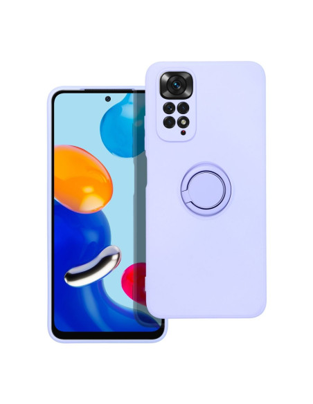 Coque SILICONE RING pour XIAOMI Redmi NOTE 11 / 11S violet