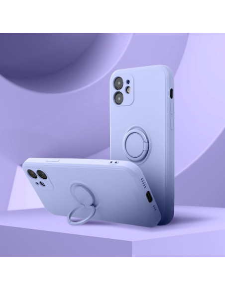 Coque SILICONE RING pour XIAOMI Redmi NOTE 11 / 11S violet
