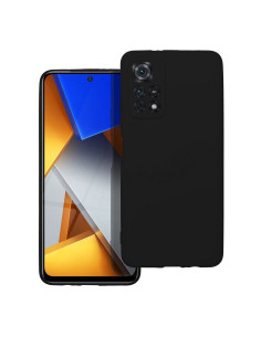 COQUE SILICONE pour XIAOMI POCO M4 PRO 5G / Redmi Note 11T 5G / Redmi Note 11S 5G NOIR