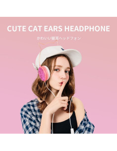 Écouteurs CAT EAR modèle YLFS-22 Jack 3.5mm or 2