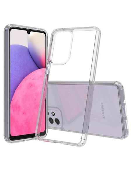 Coque BACK CASE Ultra Slim 0,3mm pour SAMSUNG Galaxy A33 5G TRANSPARENT