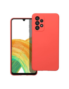 COQUE SILICONE pour SAMSUNG Galaxy A33 5G pêche