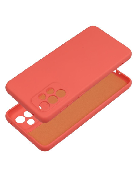 COQUE SILICONE pour SAMSUNG Galaxy A33 5G pêche