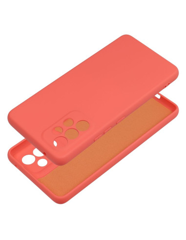 COQUE SILICONE pour SAMSUNG Galaxy A53 5G pêche