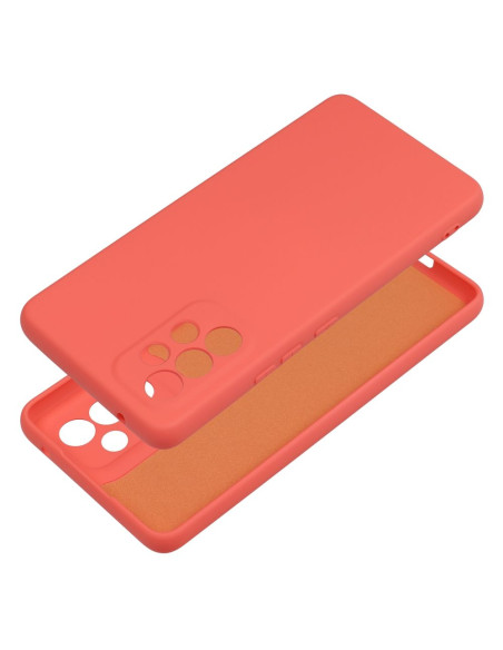 COQUE SILICONE pour SAMSUNG Galaxy A53 5G pêche