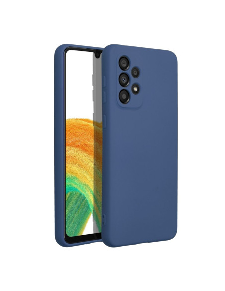 COQUE SILICONE pour SAMSUNG Galaxy A33 5G BLEU