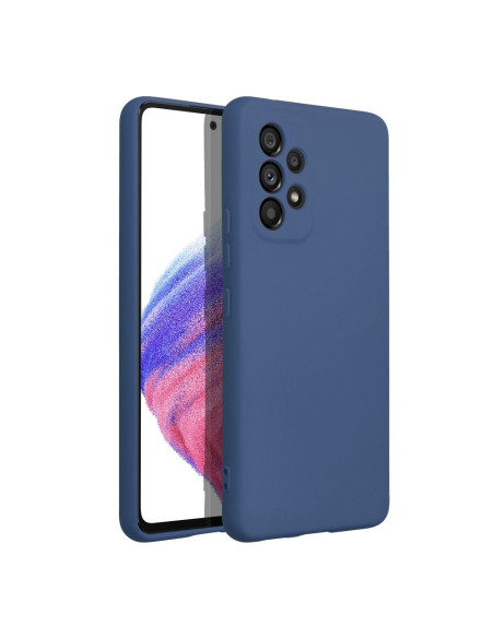 COQUE SILICONE pour SAMSUNG Galaxy A53 5G BLEU