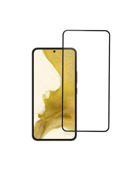 VERRE TREMPE Blue Star 5D - SAM Galaxy S22 (full glue/petite taille) NOIR