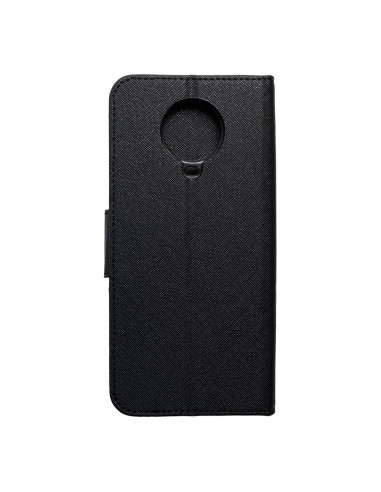 Etui Fancy Book pour NOKIA G10 noir