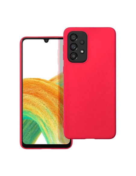Coque SOFT pour SAMSUNG Galaxy A33 5G rouge