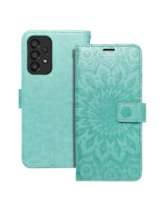 Etui MEZZO Book pour SAMSUNG A33 5G mandala vert