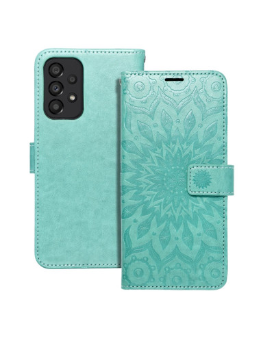 Etui MEZZO Book pour SAMSUNG A33 5G mandala vert