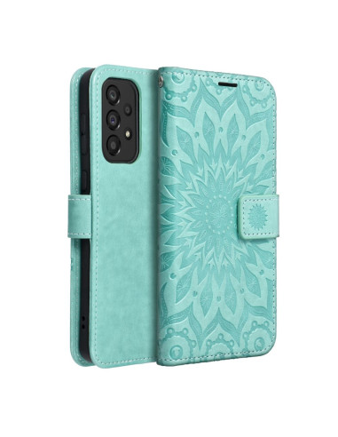 Etui MEZZO Book pour SAMSUNG A33 5G mandala vert