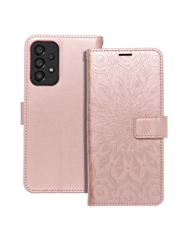 Etui MEZZO Book pour SAMSUNG A33 5G mandala or rose