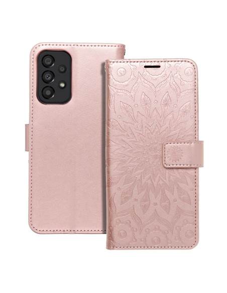 Etui MEZZO Book pour SAMSUNG A33 5G mandala or rose
