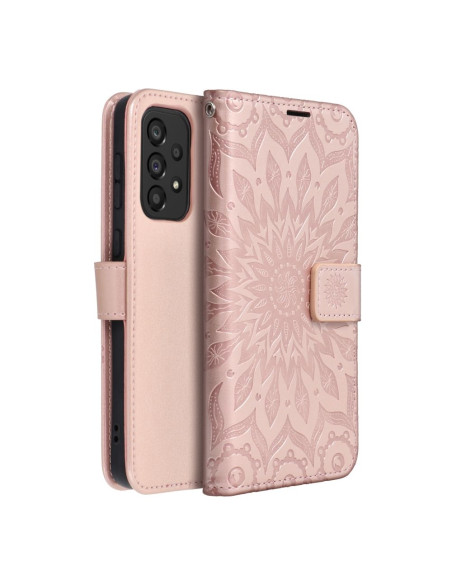 Etui MEZZO Book pour SAMSUNG A33 5G mandala or rose