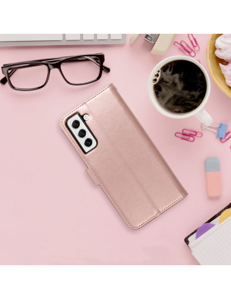 Etui MEZZO Book pour SAMSUNG A33 5G mandala or rose