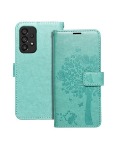 Etui MEZZO Book pour SAMSUNG A53 5G arbre vert