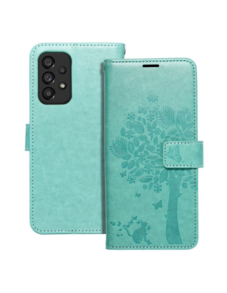 Etui MEZZO Book pour SAMSUNG A53 5G arbre vert