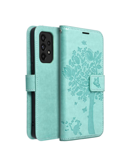 Etui MEZZO Book pour SAMSUNG A53 5G arbre vert