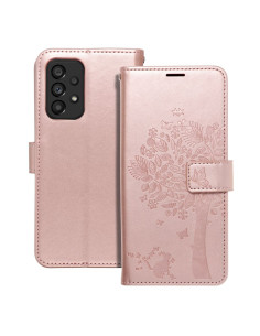 Etui MEZZO Book pour SAMSUNG A53 5G arbre or rose