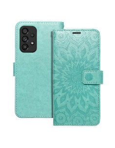 Etui MEZZO Book pour SAMSUNG A53 5G mandala vert