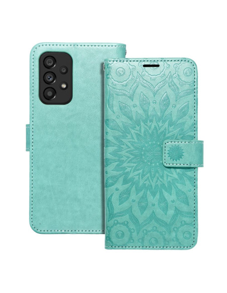 Etui MEZZO Book pour SAMSUNG A53 5G mandala vert
