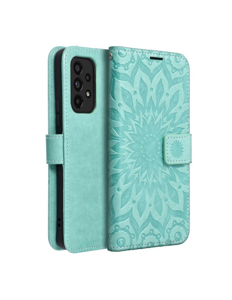 Etui MEZZO Book pour SAMSUNG A53 5G mandala vert