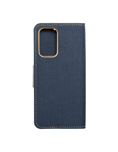Etui Canvas pour SAMSUNG A53 5G bleu marine