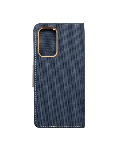 Etui Canvas pour SAMSUNG A53 5G bleu marine