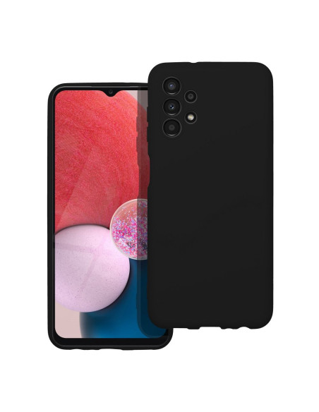 COQUE SILICONE pour SAMSUNG Galaxy A13 4G NOIR