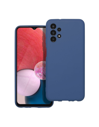 COQUE SILICONE pour SAMSUNG Galaxy A13 4G BLEU